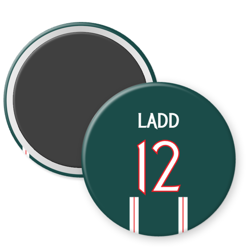United Women Away Kit Player Fridge Magnets