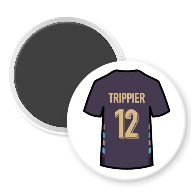England Away Shirt Player Fridge Magnets
