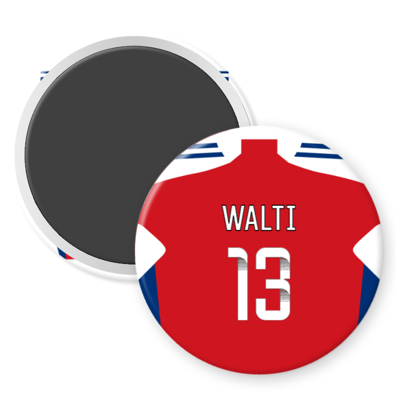Arsenal Women Home Kit Player Fridge Magnets (24/25 Kit)