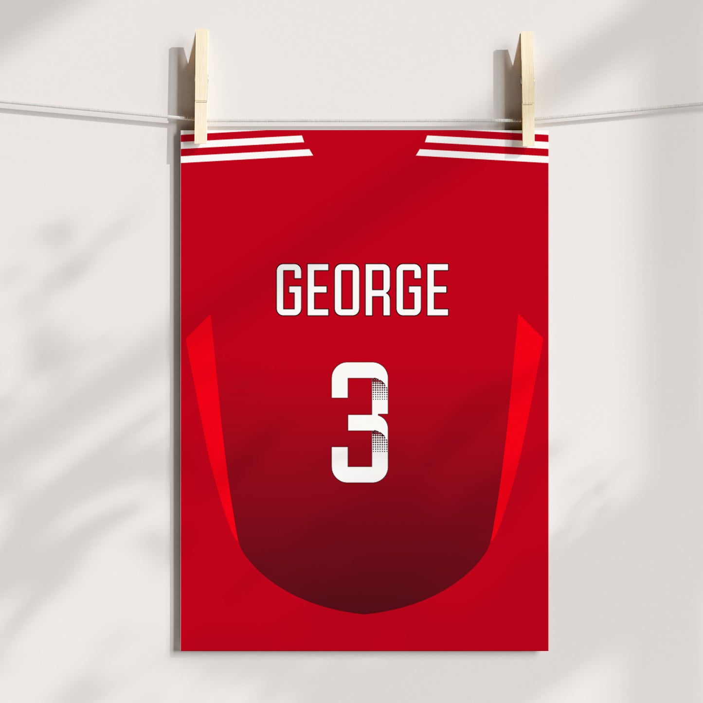 Man Utd Women Home Kit Poster (24/25 Kit)