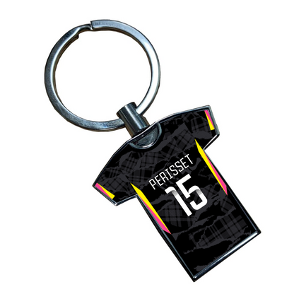 Chelsea Women Third Kit Shirt Metal Keyring (24/25 KIT) - White Lettering