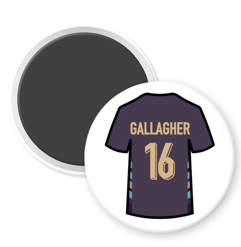 England Away Shirt Player Fridge Magnets