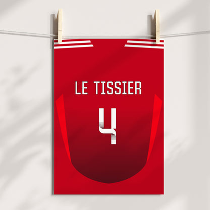 Man Utd Women Home Kit Poster (24/25 Kit)