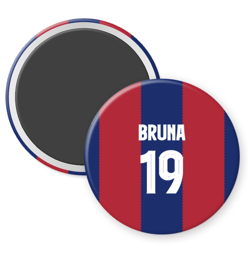 Barcelona Women Home Kit Player Fridge Magnets