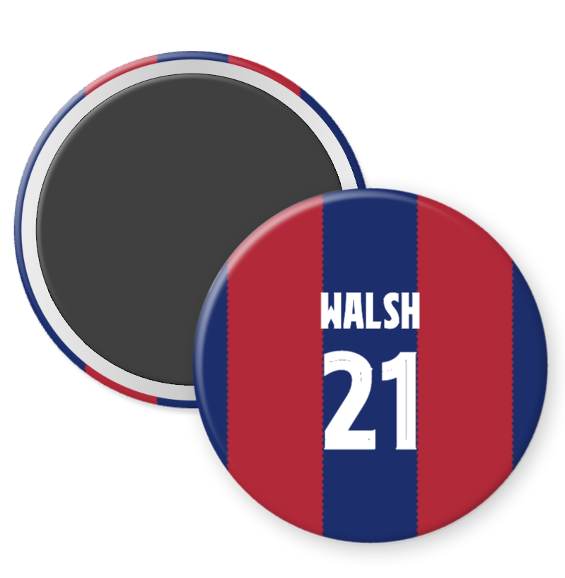 Barcelona Women Home Kit Player Fridge Magnets