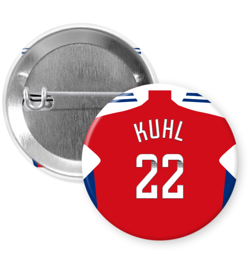 Arsenal Women Home Kit Player Badges (24/25 Kit)