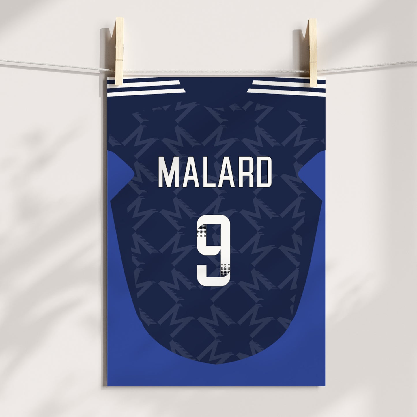 Man Utd Women Away Kit Poster (24/25 Kit)