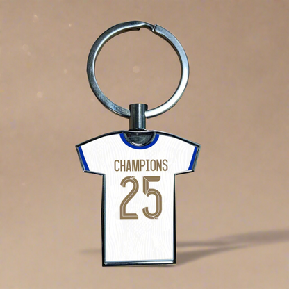 United Women Home Kit Shirt Metal Keyring (24/25 KIT) - RAINBOW EDITION