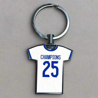 United Women Home Kit Shirt Metal Keyring (24/25 KIT) - RAINBOW EDITION