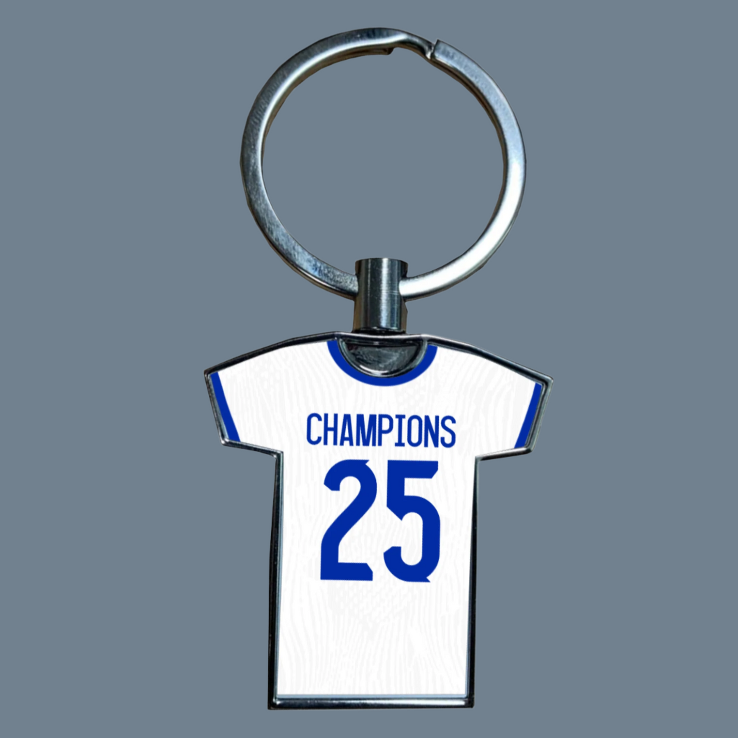 United Women Home Kit Shirt Metal Keyring (24/25 KIT) - RAINBOW EDITION