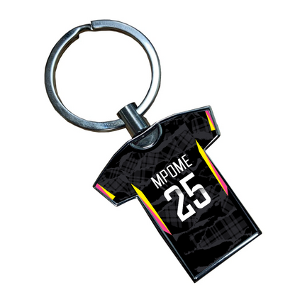 Chelsea Women Third Kit Shirt Metal Keyring (24/25 KIT) - White Lettering