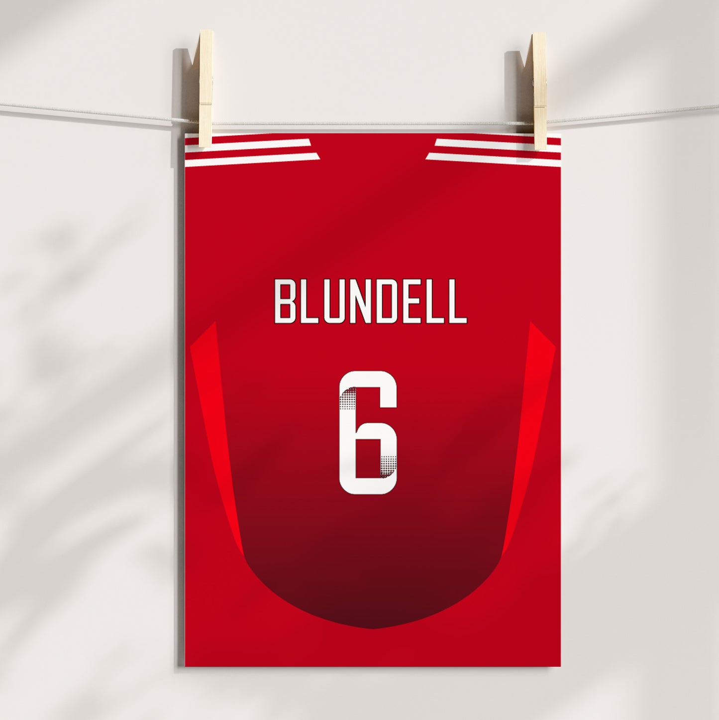 Man Utd Women Home Kit Poster (24/25 Kit)