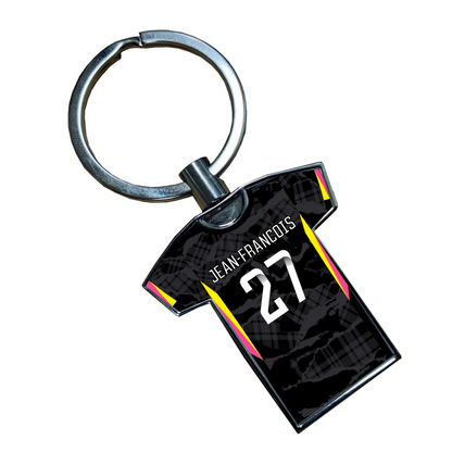 Chelsea Women Third Kit Shirt Metal Keyring (24/25 KIT) - White Lettering