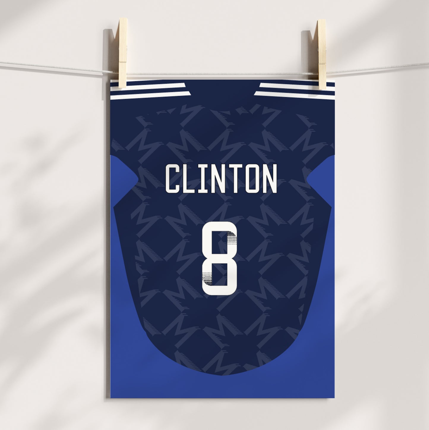 Man Utd Women Away Kit Poster (24/25 Kit)