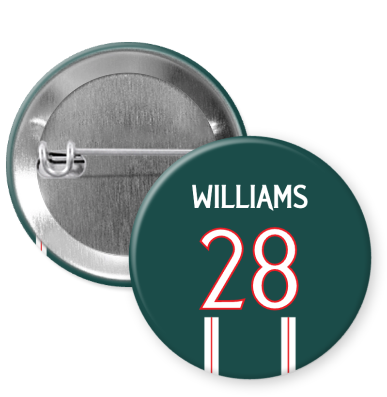 United Women Away Kit Player Badges