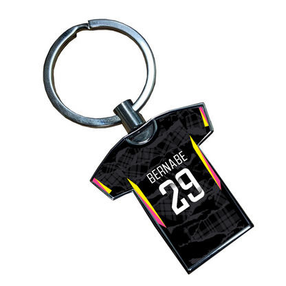 Chelsea Women Third Kit Shirt Metal Keyring (24/25 KIT) - White Lettering