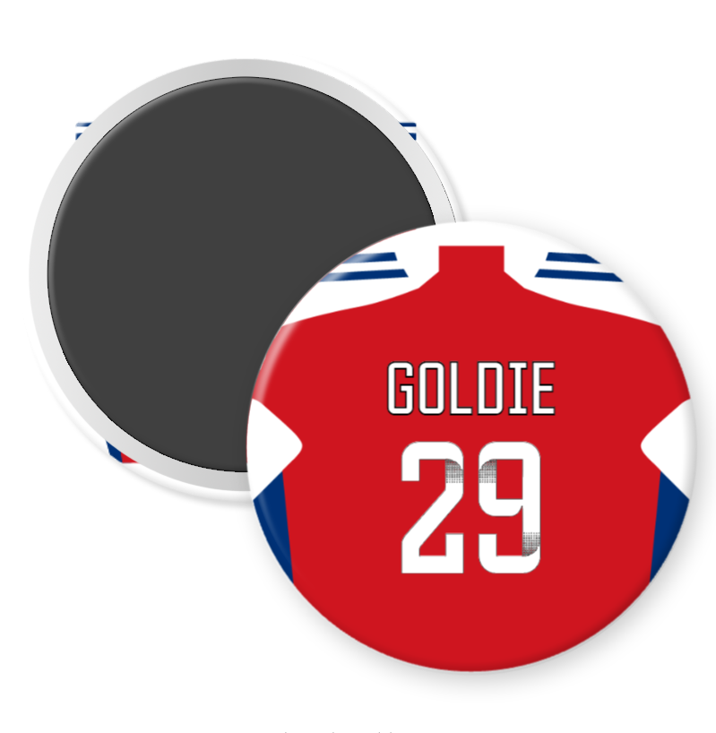 Arsenal Women Home Kit Player Fridge Magnets (24/25 Kit)