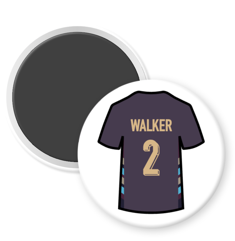 England Away Shirt Player Fridge Magnets