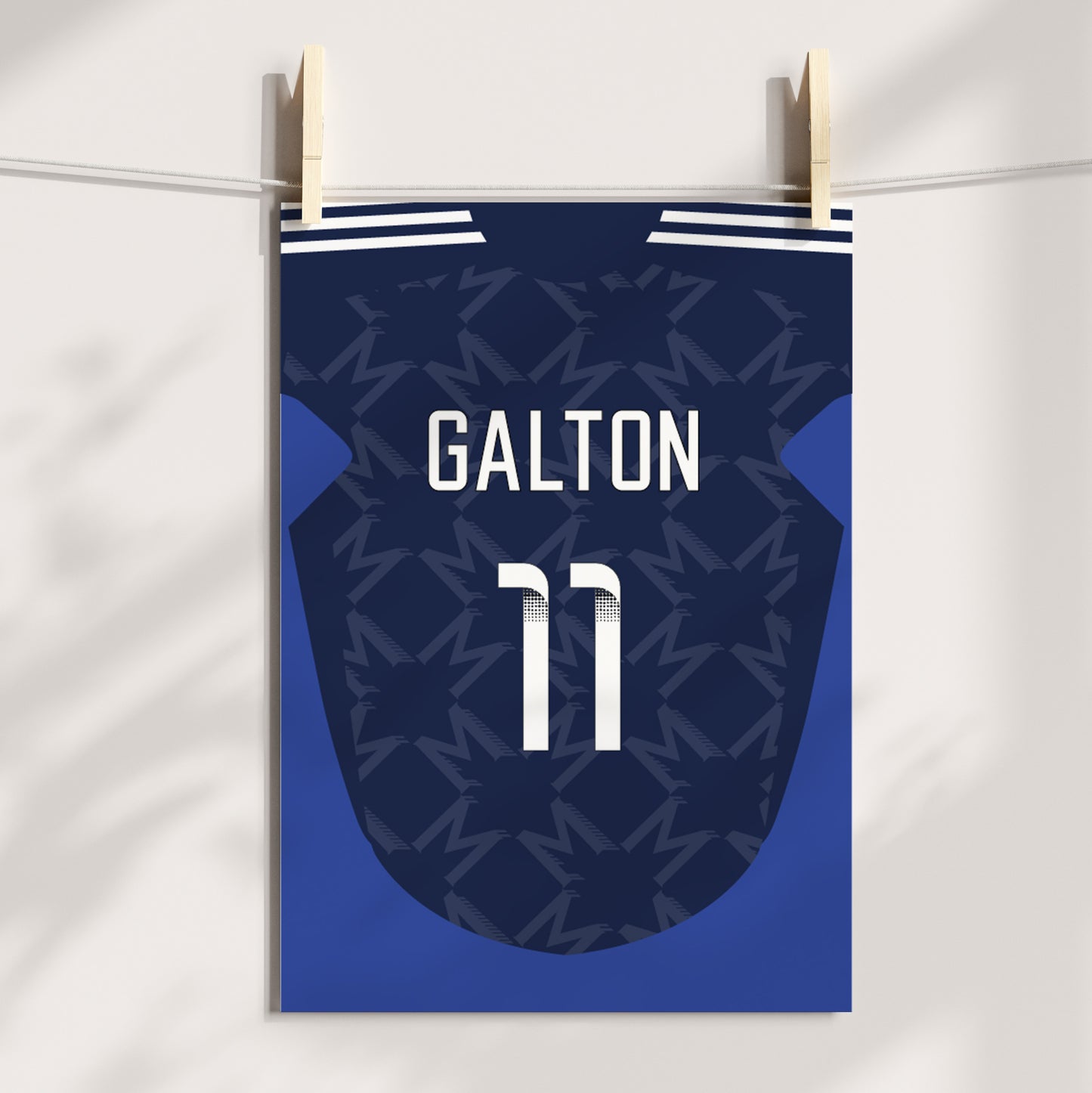 Man Utd Women Away Kit Poster (24/25 Kit)