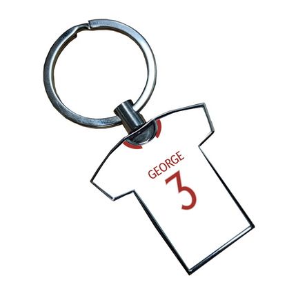 United Women Third Kit Shirt Metal Keyring