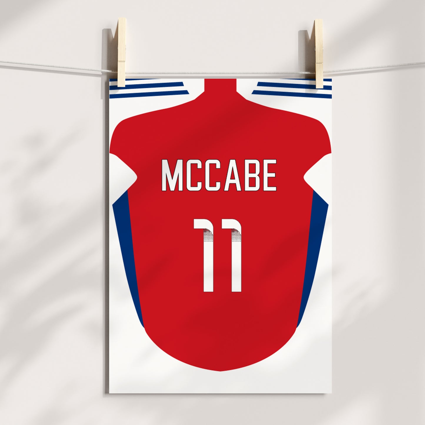 Arsenal Women Home Kit Poster (24/25 Kit)