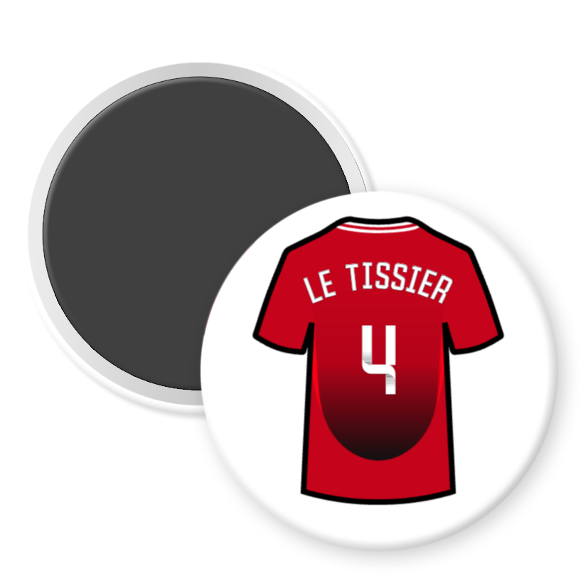 United Women Home Shirt Illustration Player Fridge Magnets (24/25 KIT)