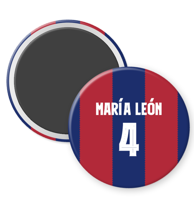 Barcelona Women Home Kit Player Fridge Magnets
