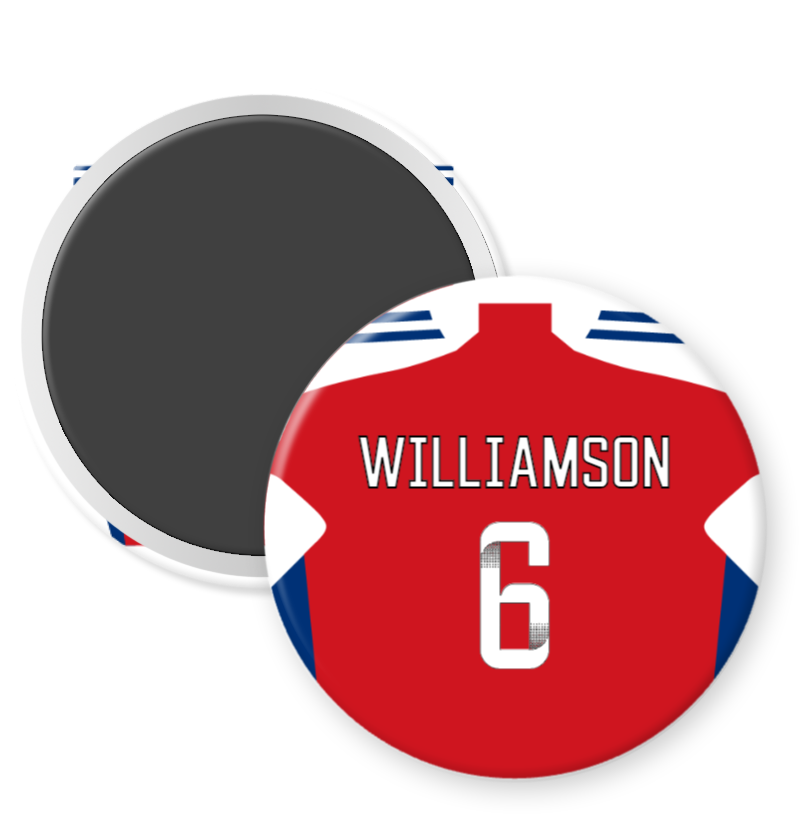 Arsenal Women Home Kit Player Fridge Magnets (24/25 Kit)