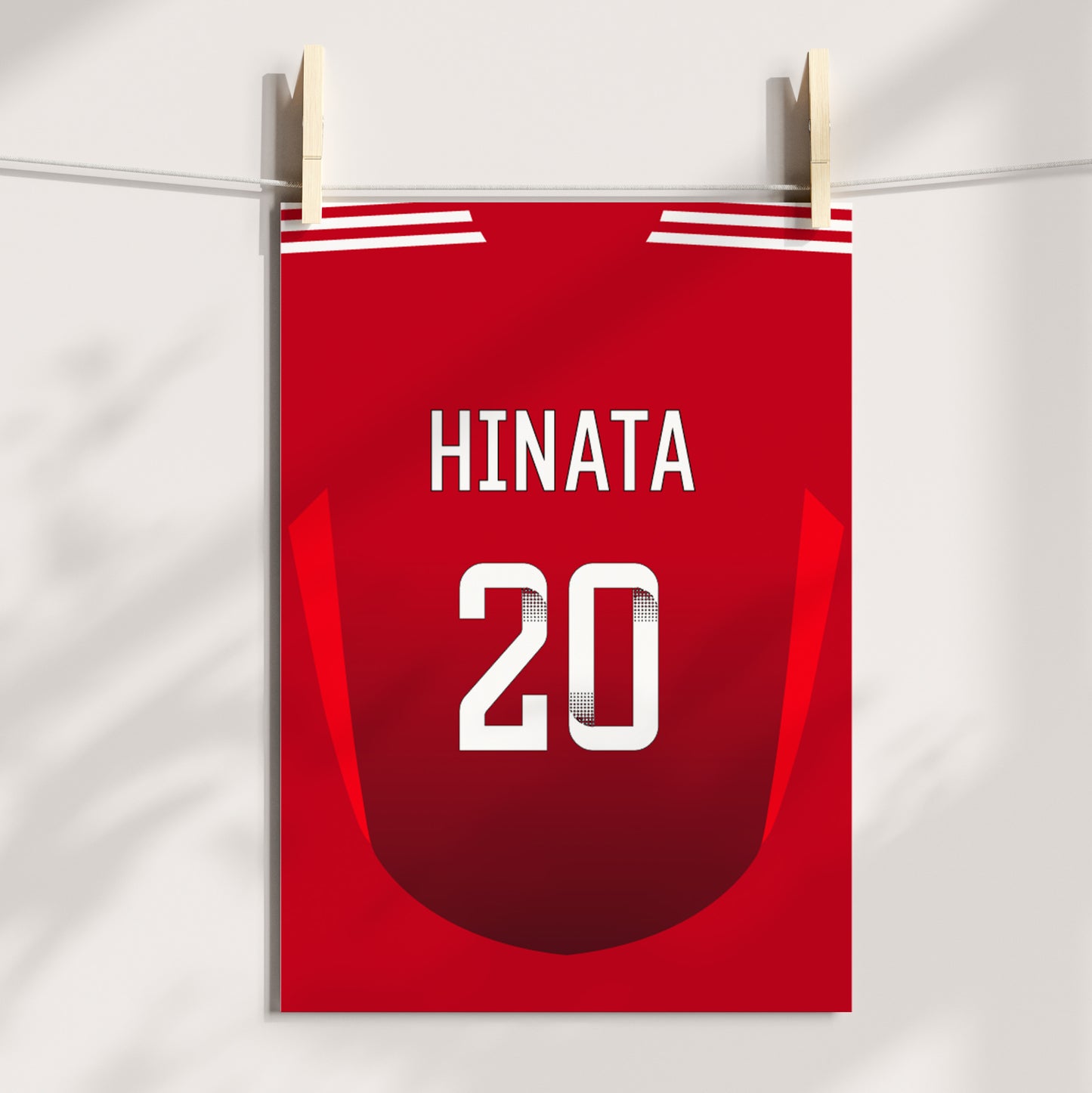 Man Utd Women Home Kit Poster (24/25 Kit)