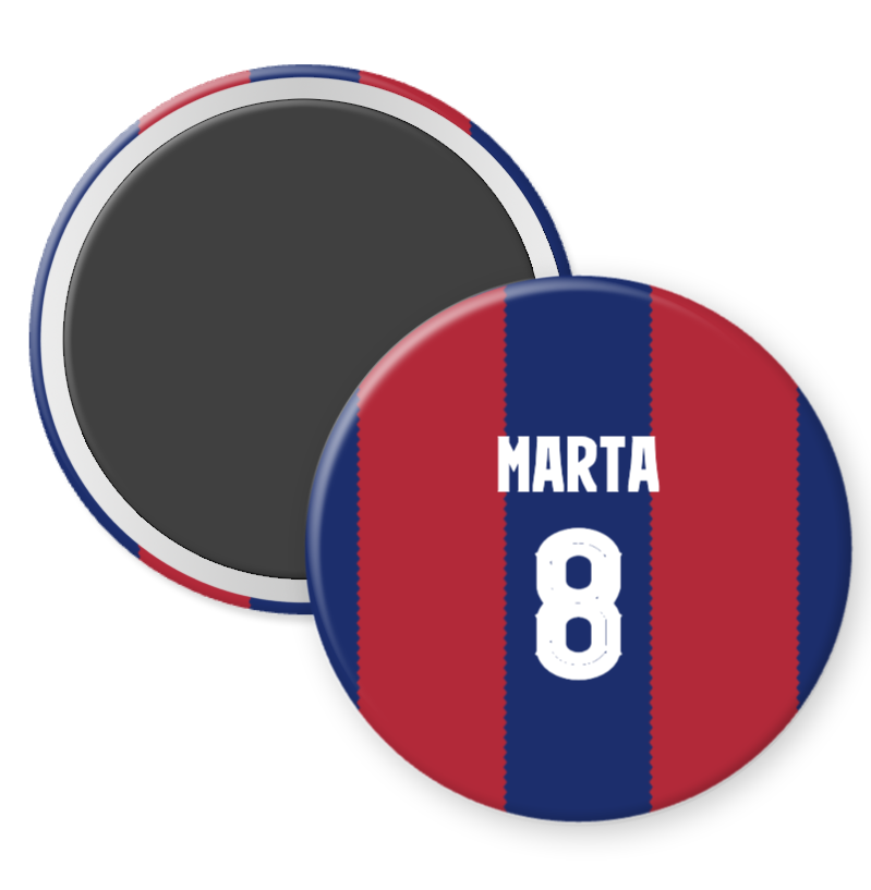 Barcelona Women Home Kit Player Fridge Magnets