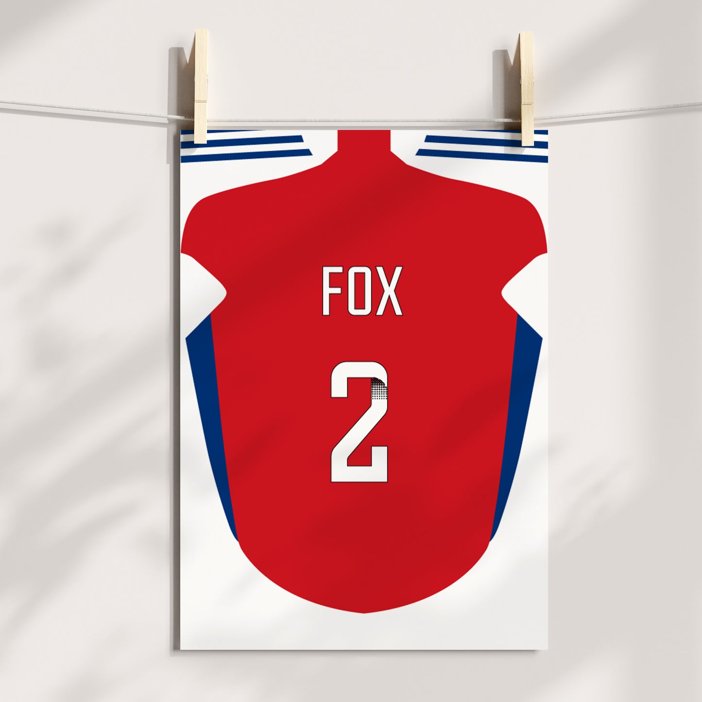 Arsenal Women Home Kit Poster (24/25 Kit)