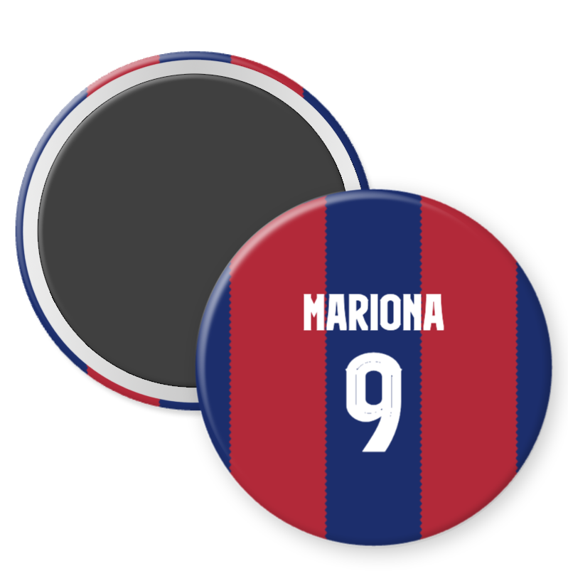 Barcelona Women Home Kit Player Fridge Magnets