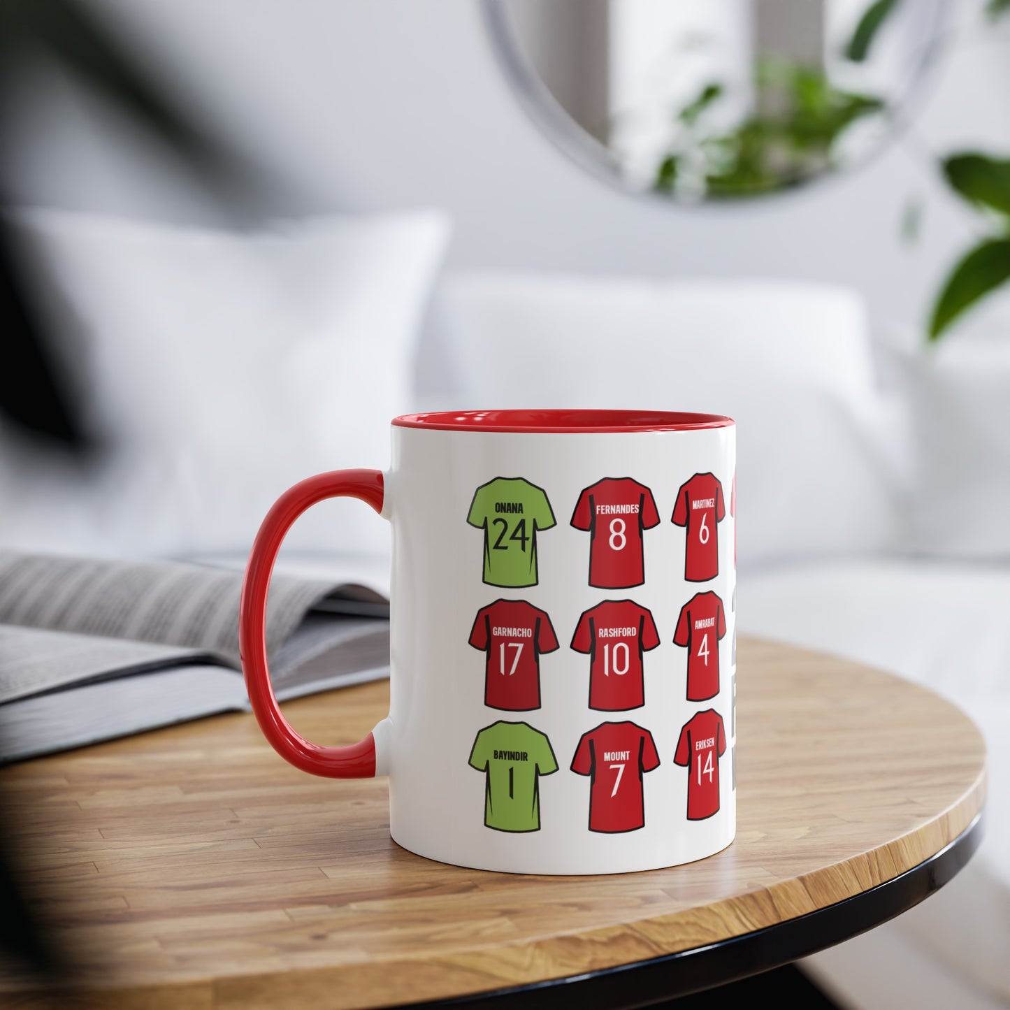 United Men 2024 FA Cup Winners Squad 11oz Mug